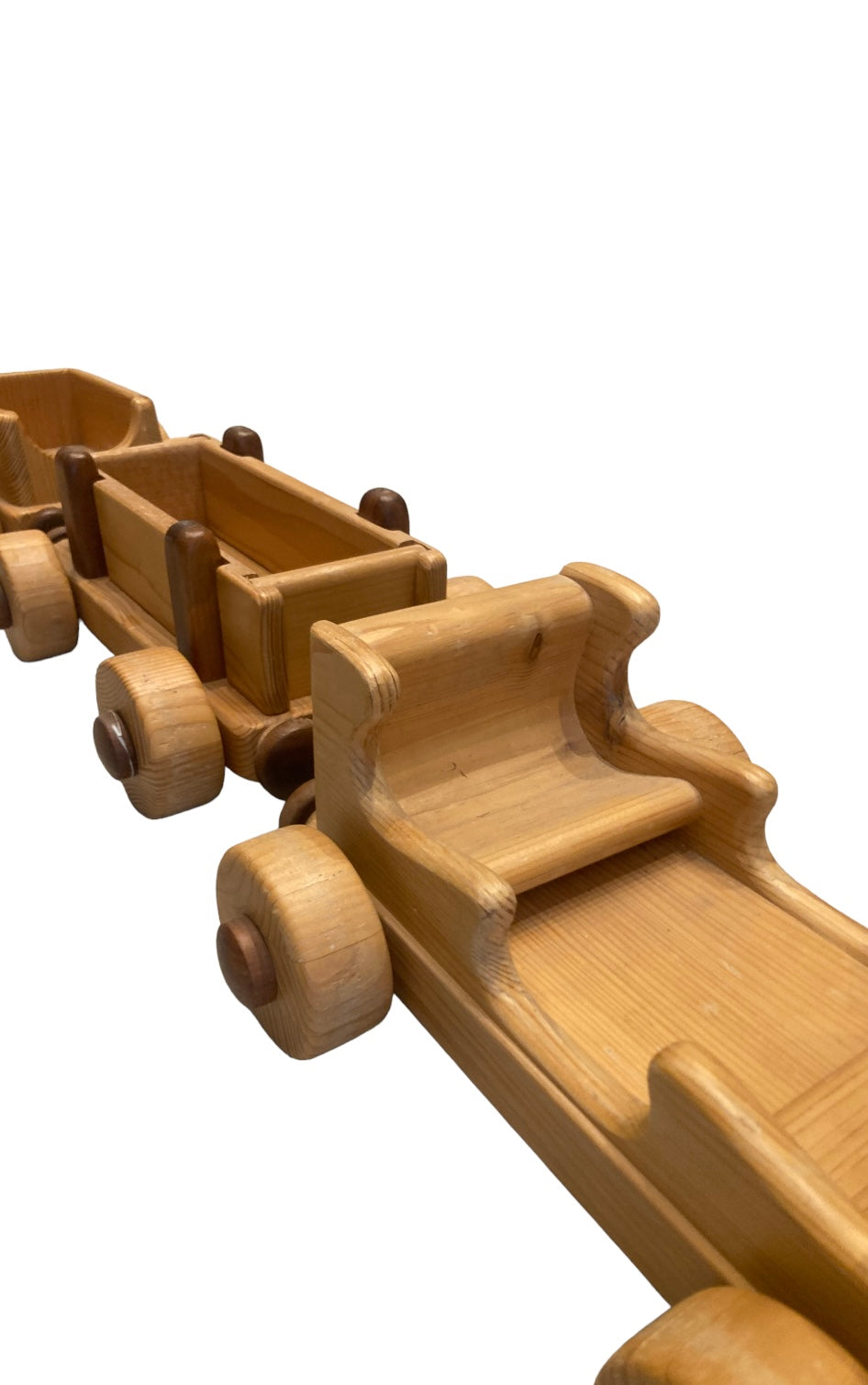 Wooden Vintage Toy Train